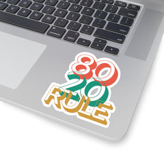 80/20 Rule - Pareto Principle Sticker