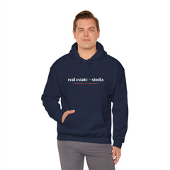 Real Estate vs. Stocks Classic Hoodie