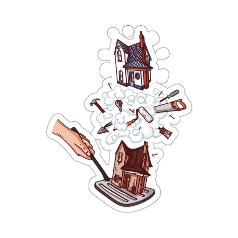 Flip that House - Artsy Sticker