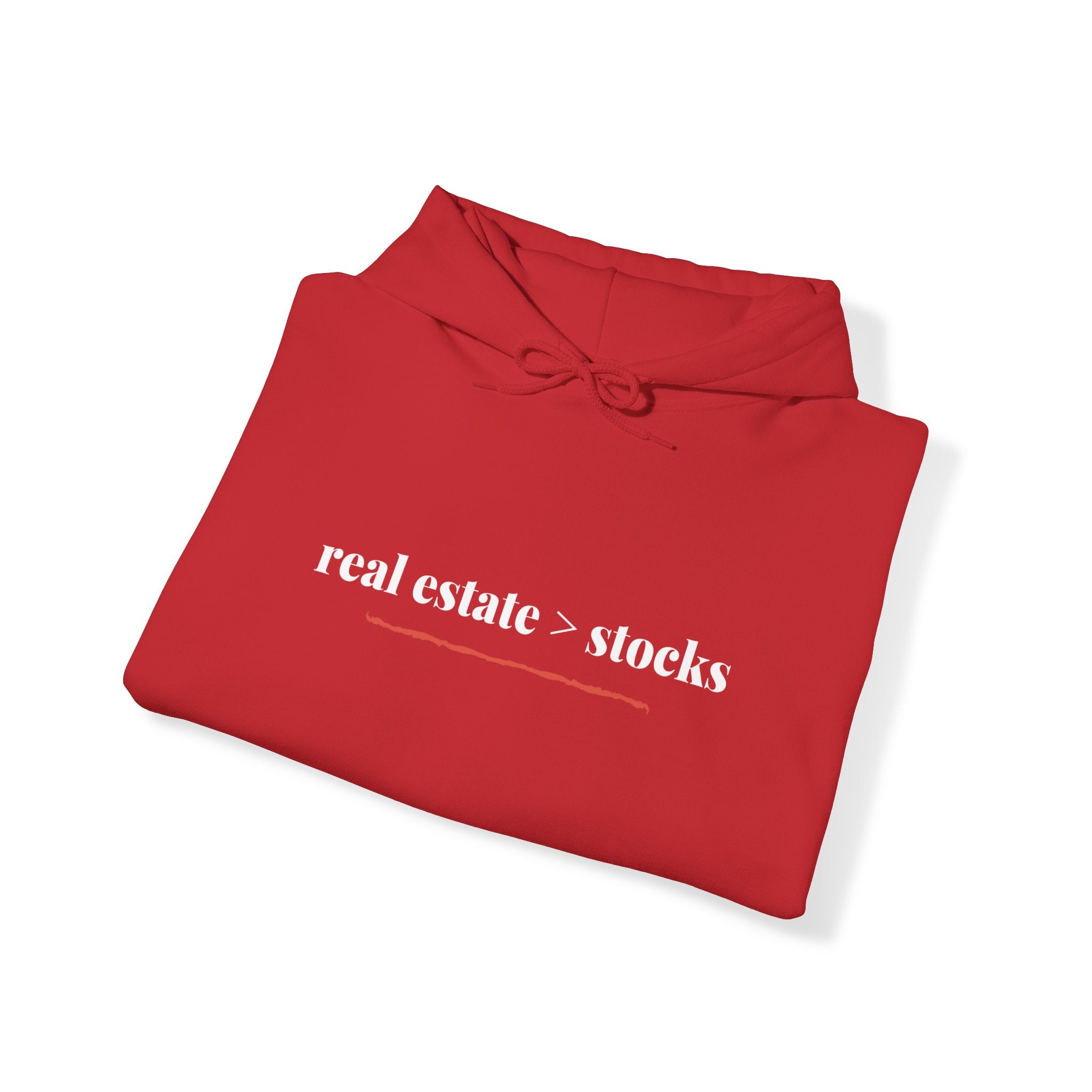 Real Estate vs. Stocks Classic Hoodie