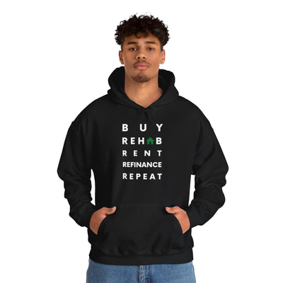 BRRRR - Buy, Rehab, Rent, Refinance, Repeat Classic Hoodie