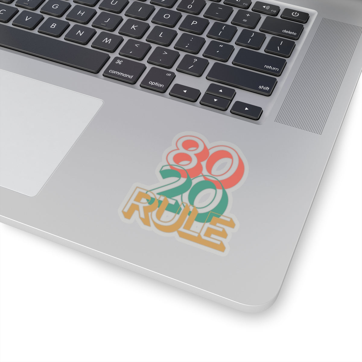 80/20 Rule - Pareto Principle Sticker