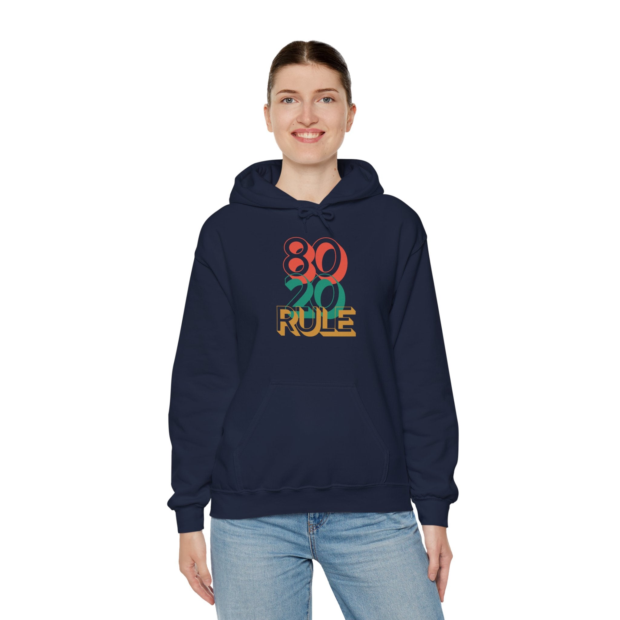 80/20 Rule - Pareto Principle Hoodie