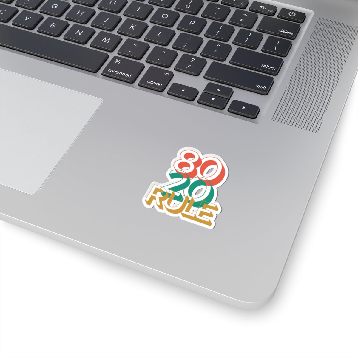 80/20 Rule - Pareto Principle Sticker