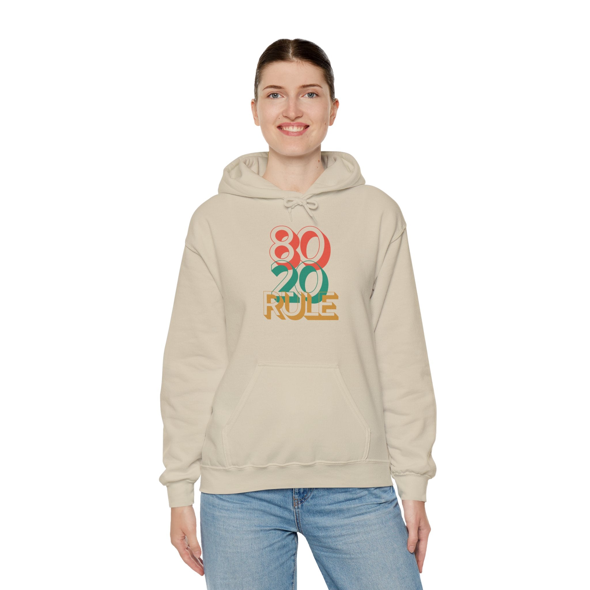 80/20 Rule - Pareto Principle Hoodie