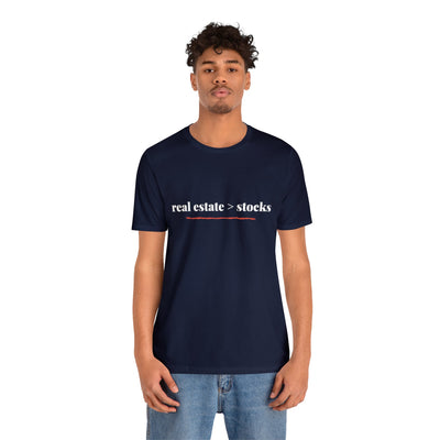 Real Estate vs. Stocks Classic T-Shirt