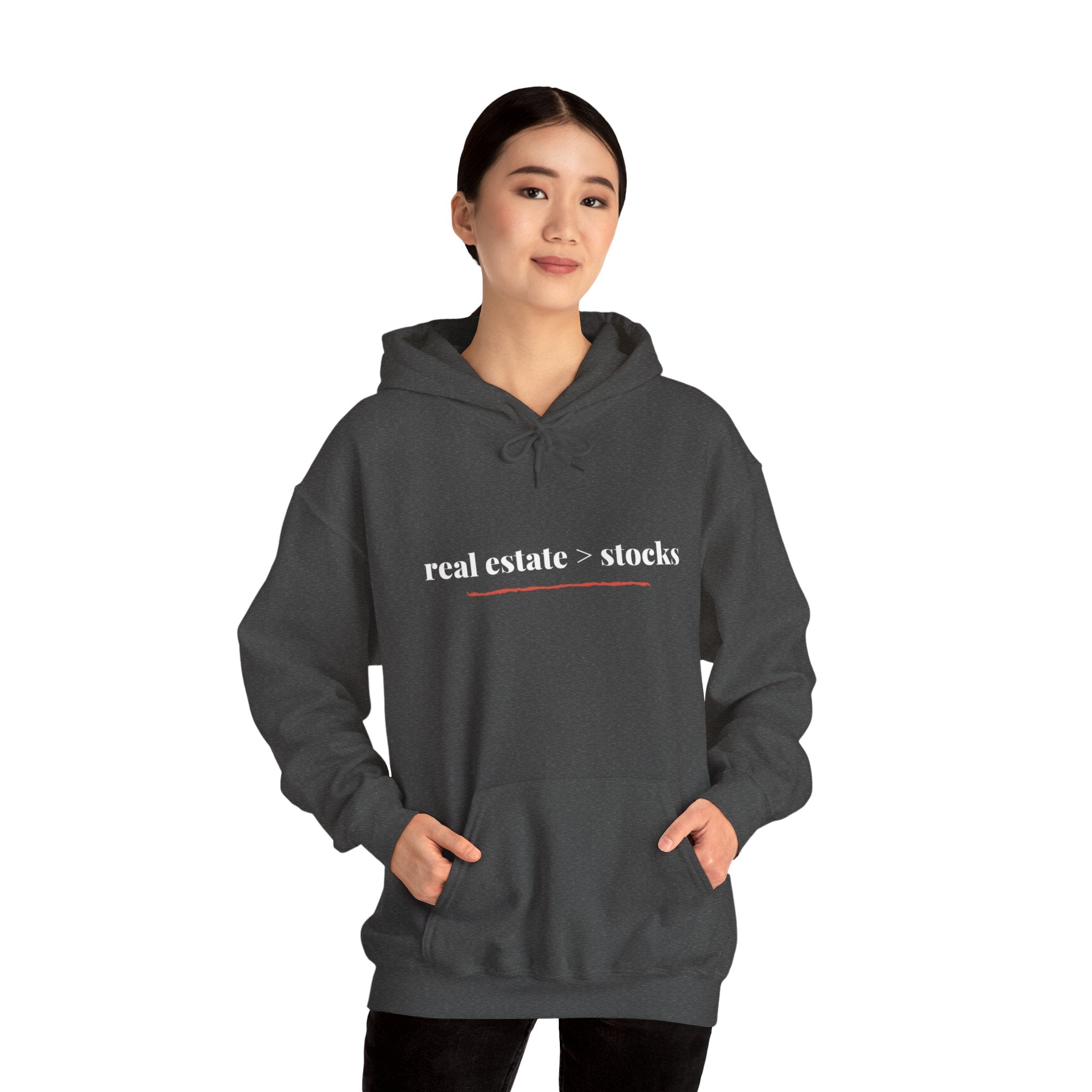 Real Estate vs. Stocks Classic Hoodie